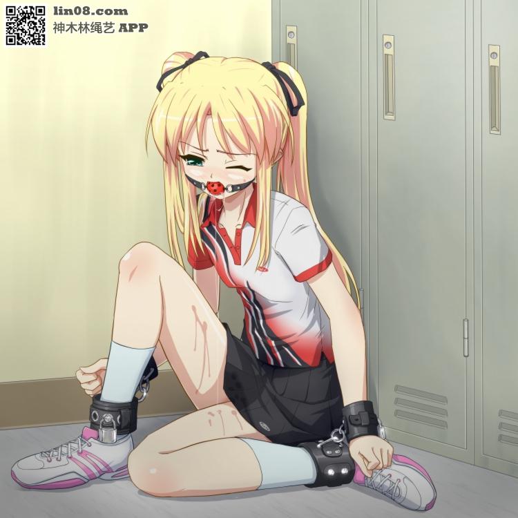 動漫 [Japanese sports suit,Gag,Japanese Female,Handcuff,Japanese Anime,Anklet,England student uniform]
