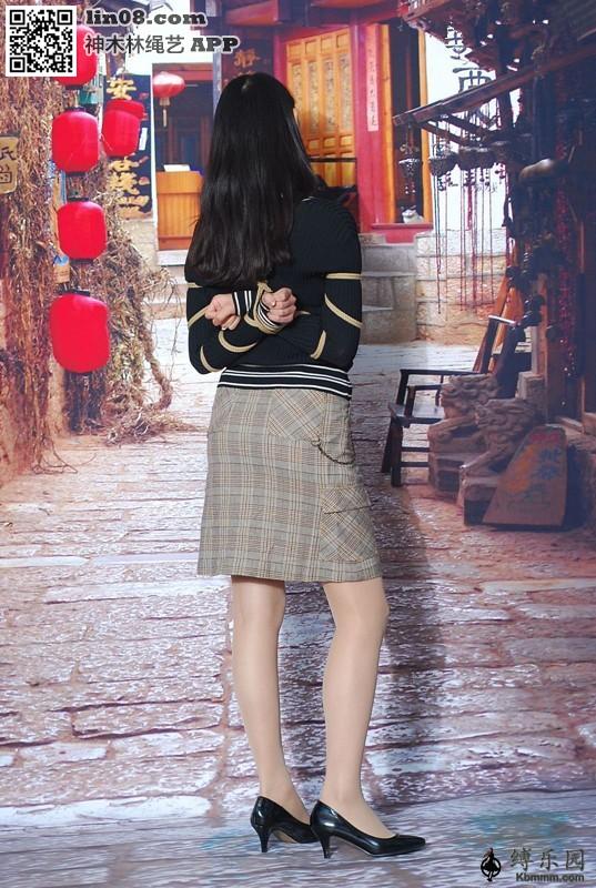 美女 - 捆绑 [高手缚（中式五花）,职业（正装领带）,中国女孩]