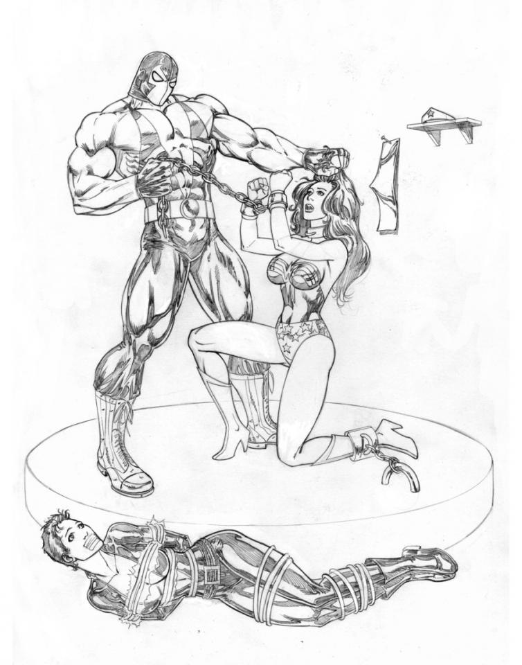 漫画绑架1 [后手观音,驷马（俯卧）,堵嘴,欧美佳丽,胸缚,手铐,欧美动漫, 剧情向,VR]