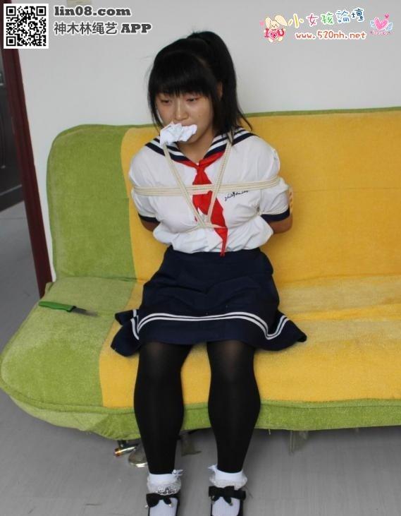 捆绑 [丝袜,堵嘴,白丝,中国女孩]