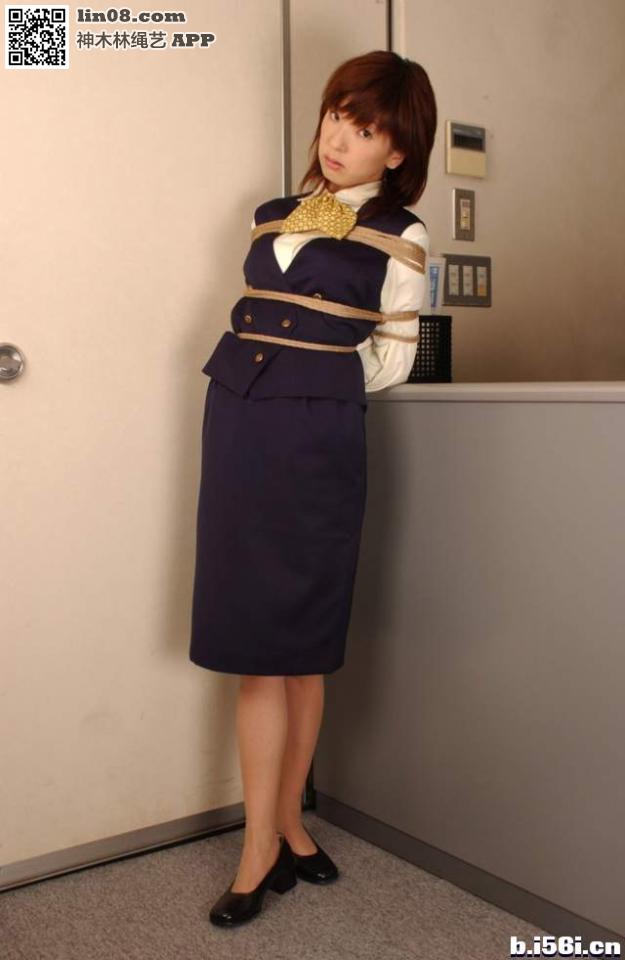 捆绑女秘书 - 日本的捆绑女秘书 [日式反绑,职业（正装领带）,丝袜,日本美女,中国女孩]