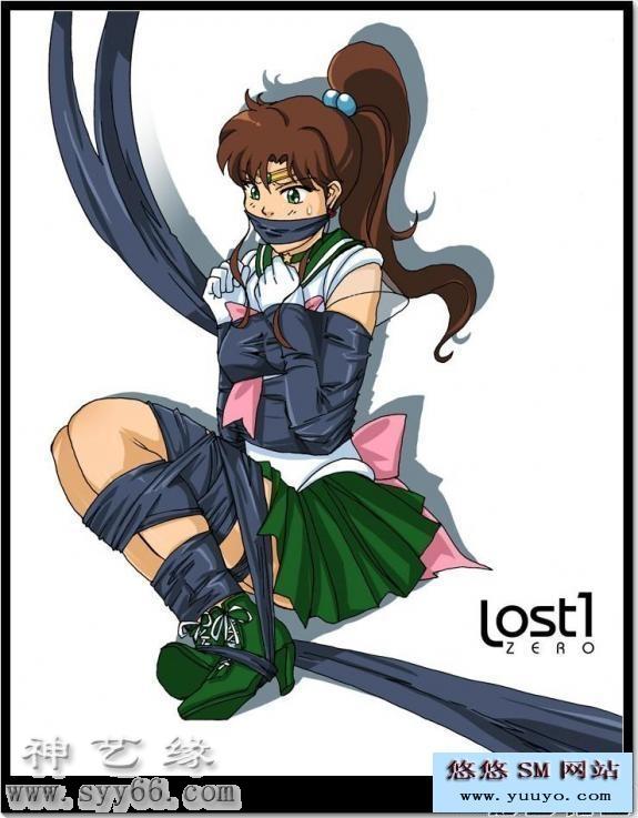 美少女战士 [Gag,Japanese Anime,England student uniform,Strait jacket]