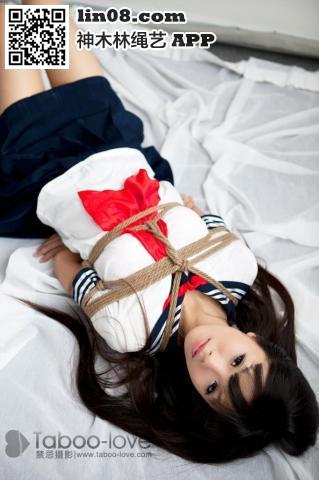 女学生被绑在床上, 你想干什么?! [日式反绑,学生（水手服）,Coco,日本美女,学生（英式领结）]