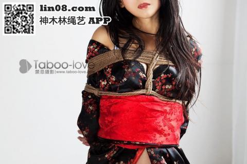 日本娃娃的紧缚美图 [日式反绑,民族（和服）,小T,胸缚]
