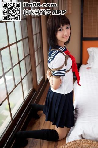 大姐姐和小妹妹的美束 - 没看过的面壁去 [日式反绑,学生（水手服）,Shiryl,学生（英式领结）]