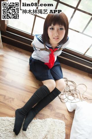 大姐姐和小妹妹的美束 - 没看过的面壁去 [日式反绑,学生（水手服）,Shiryl,胸缚,学生（英式领结）,长筒袜]