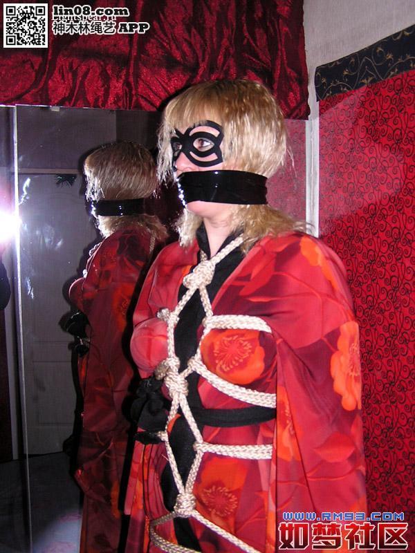 欧美自拍图集 [Kimono,Tortoise shell tie,Gag,Westerner]