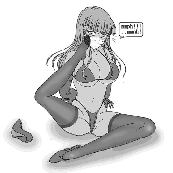 欧美漫画 - 不错的画风 [丝袜,堵嘴,高跟鞋,欧美动漫]
