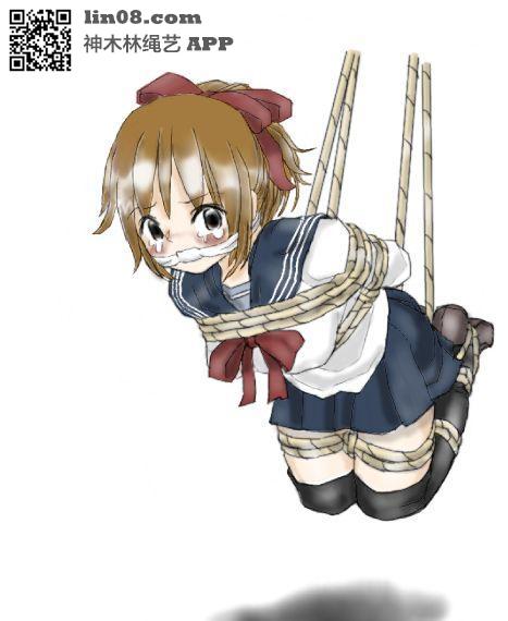  [Boxtie,Sailor suit,Hogtie (Lying on stomach),Suspension ,Gag,Japanese Female,Japanese Anime,England student uniform,lilis]