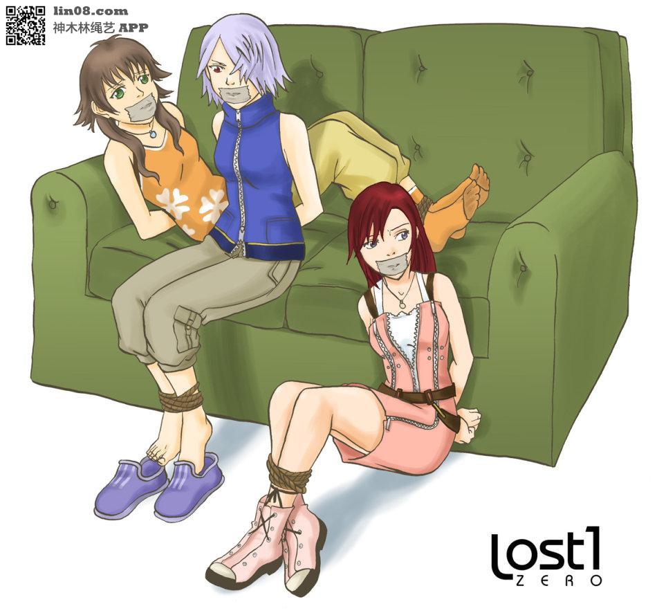 ... [堵嘴,日本动漫,L.O.Z,赤脚裸足]