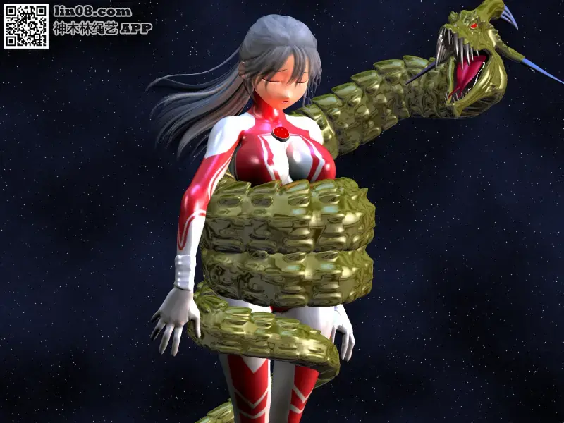 奥特曼少女败北 - 3D的 [日本动漫,3D画]