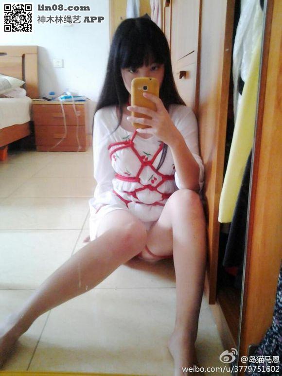 少女自拍 [龟甲缚,日本美女,胸缚,居家（睡衣）,中国女孩,股绳]