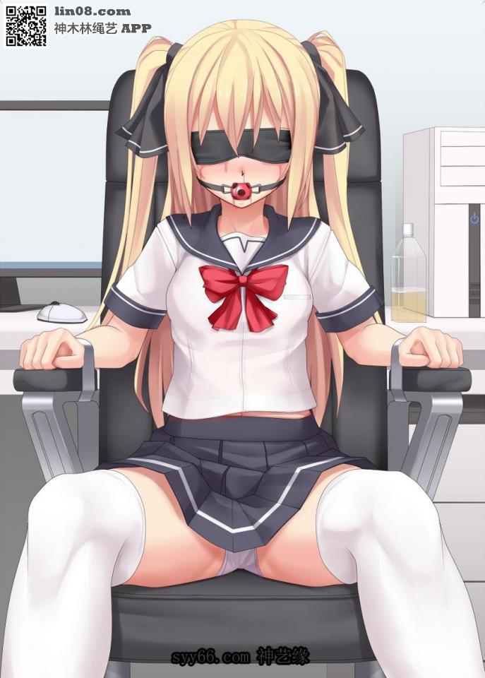 动漫杂图一批 数量质量有保证~ [Gag,Japanese Female,Japanese Anime,England student uniform,White Pantyhose,Stockings,Blindfolded]