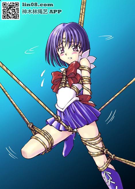 美少女战士系列 [学生（水手服）,日本动漫,单脚吊缚]