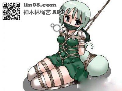 少女 - 动漫捆绑 [龟甲缚,堵嘴,胸缚,日本动漫,长筒袜,黑lili部屋,股绳]