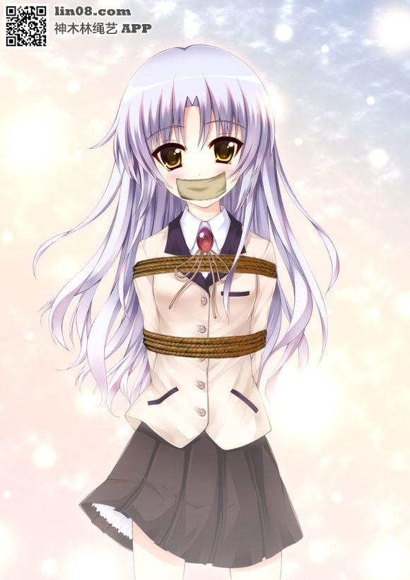 杂图 - 动漫捆绑 [Boxtie,Gag,Japanese Female,Breast bondage,Japanese Anime,England student uniform,立华奏]