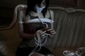 Self bondage show Self bondage show