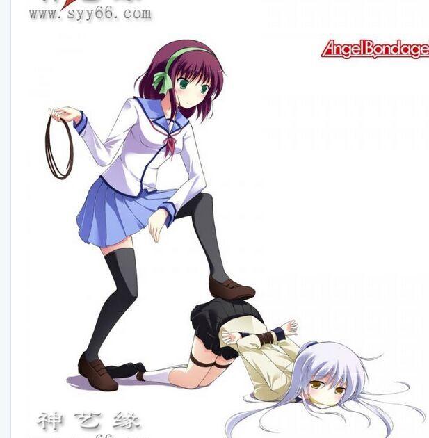 动漫绳艺 - 个人的收藏2 [Gag,Japanese Anime,England student uniform,立华奏]