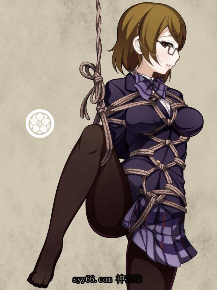 杂图 - 动漫杂图 [Boxtie,Pantyhose,Tortoise shell tie,Breast bondage,Japanese Anime,England student uniform,one-leg suspension,Crotch rope tie]