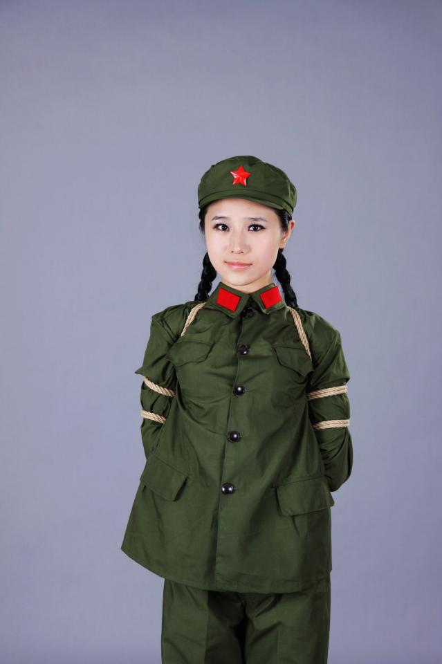 捆绑军装Mm - 绝对精品 [馨缘,高手缚（中式五花）,职业（军装）,中国女孩]