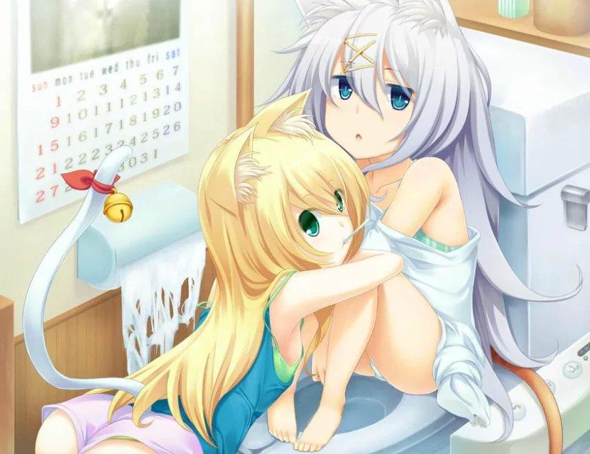 动漫厕图捆绑 - ……没什么 [Necomimi,Japanese Anime]