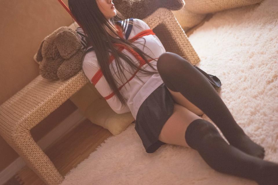  [Pantyhose,Sailor suit,Japanese Female,Breast bondage,Stockings]