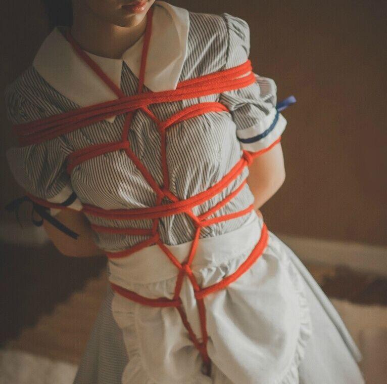 哈哈哈 不看后悔哟 -                   [职业（女仆）,龟甲缚,股绳]