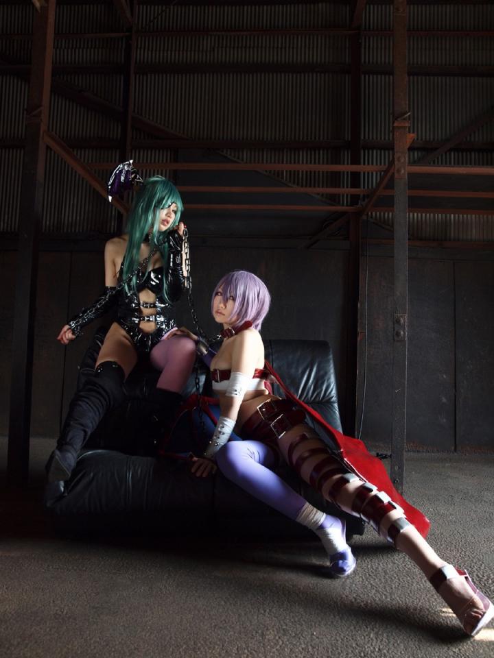 双姐妹游戏写真套图 cosplay套图全集 [COSPLAY,狗链/项圈]