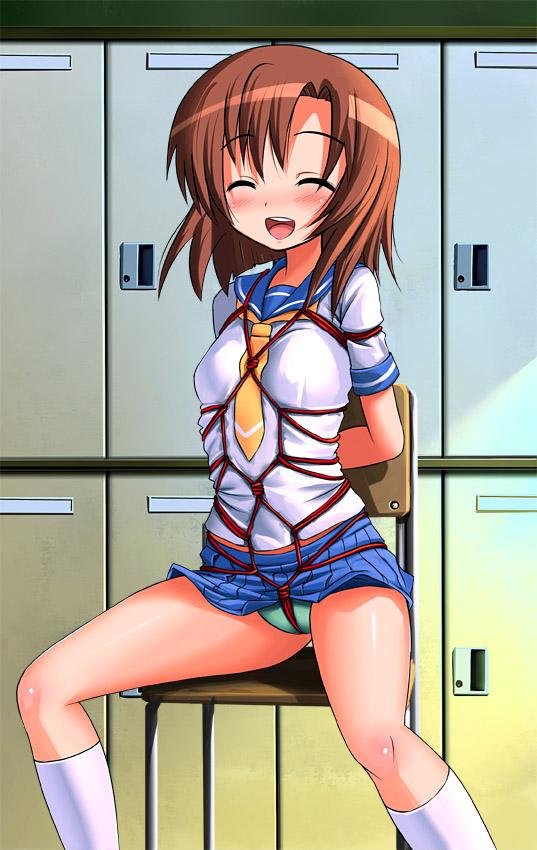 简单捆绑 [Sailor suit,Tortoise shell tie,Japanese Anime]