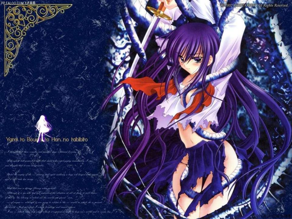动漫紧缚动弹不得 - 动漫捆绑图 [Japanese Anime,England student uniform,Tentacle]