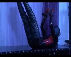 RUSSIAN CHAIN BONDAGE GIRL 俄罗斯铁链捆绑