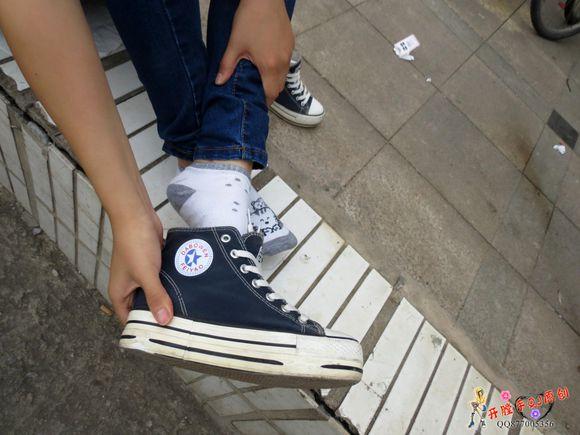  [Chinese Female,Canvas shoe,Socks]