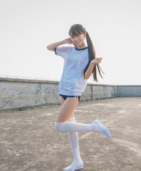  [Sailor suit,White Pantyhose,Stockings,Chinese Female]