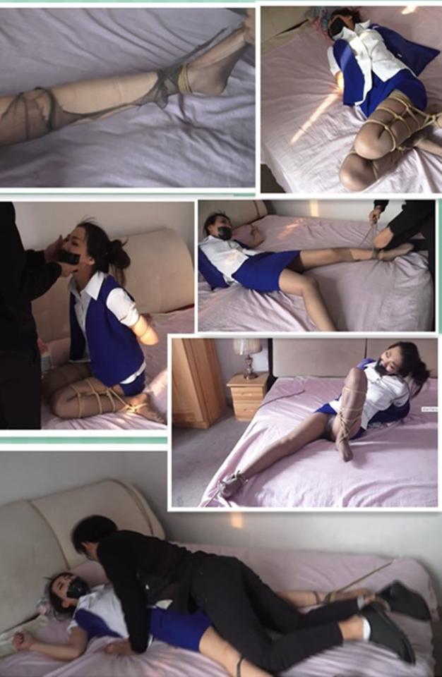 设计精品剧本 《绳缘》 ！！第二集！逍遥约拍！！小张雇凶得手之后为了得到她做出了更加极端的事情 紫怡醒来之后，发现自己在一个陌生的环境里一张床上，动了动自己的身体发现他竟然被分开腿蟹缚着，嘴上贴着一块黑胶带，感觉难受极了，竟然被这么绑了起来，她开始拼命的挣扎.....  <br><br>看着紫怡挣扎的样子，小张欲火难耐，狞笑一声：“来吧，这次做我的女人吧！紫怡一听，挣扎的更剧烈了，呜呜呜的开始求救，但都是徒劳的。小张把她一点点解开，大字形绑到床上。绑好之后，小张开始慢慢抚摸她的全身，突然撕掉了她腿上的丝袜紫怡又气又急，一直挣扎。小张终于忍不住了，拉了窗帘，脱掉上衣扑了上去……   <br><br> 下载后把后辍改为MP4！！！ 片长22分钟<br><br>第一集：https://www.sylinzi.com/video_detail.php?id=47042