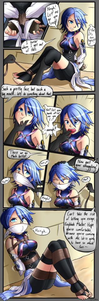 收集的精美漫画图 - p站或d站收集的动漫捆绑堵嘴 [日式反绑,堵嘴,胸缚,日本动漫,长筒袜,欧美动漫,赤脚裸足,忍者]