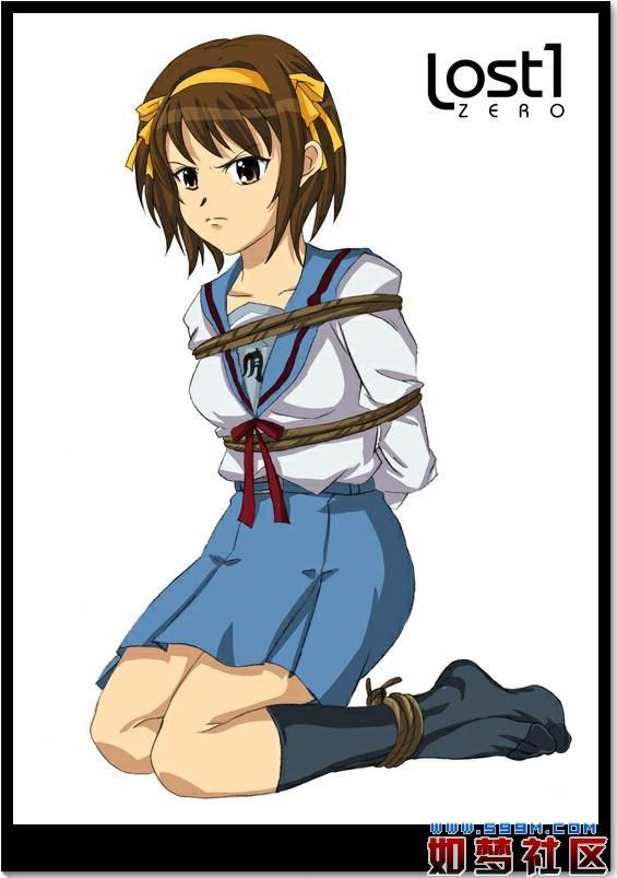 LOZ [日式反绑,学生（水手服）,日本动漫,长筒袜]