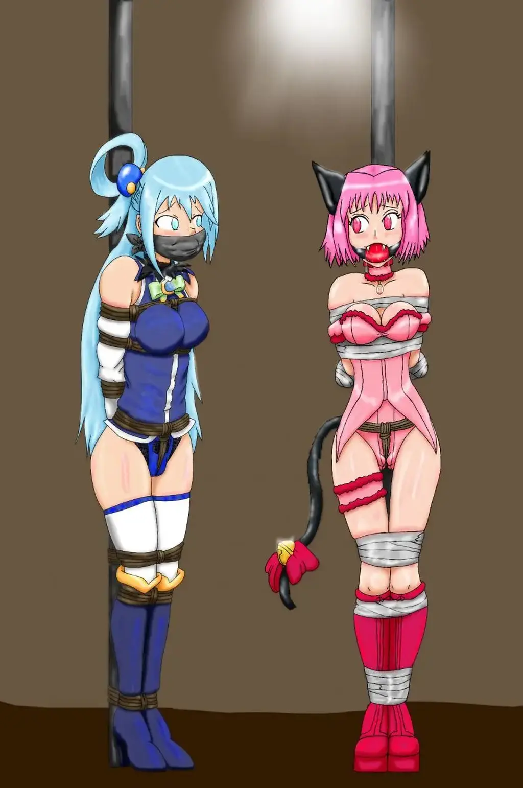 特别收藏第一期（东方+为美好的世界献上祝福） [堵嘴,胸缚,日本动漫,木桩,股绳]