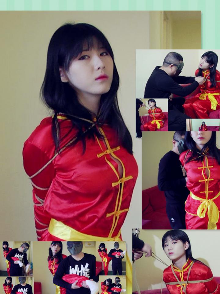 伊宣：馨颖武术练功服系列（三）麻绳、绸带，直臂、日式。。。。。。     这是2017年3月的拍摄，现场真实全程对话纪实，可以近距离了解馨颖的性格习性，包括我一时好奇，闻馨颖进屋换服装脱下的袜子，被她大骂变态，如果细听，会发现馨颖在被欧式直臂捆绑时，原本痛苦的表情突然微笑起来，主动挑起了SM的话题，并且开始问我：为什么某两个人一放在一起，总会想起虐待、SM？还不时忍俊不住。。。。。。说道：你拍的这些东西都是不好的东西。。。。。。以至于两个月后，在她19岁生日的拍摄时，她的性情大变，变得极其温柔甜美，不仅尺度加大，而且柔弱顺从，以往的小脾气荡然无存，变了一个人似得，难以置信，我差点不适应了，而且变得更漂亮，这就是女大十八变吗？变得太快太多了，真是吃惊不已。在后续的片子里，我会展示给大家馨颖和我大量SM话题聊天记录，以及馨颖原创的SM小说。。。。。。<br><br>解压密码：wushufu20170309xinying