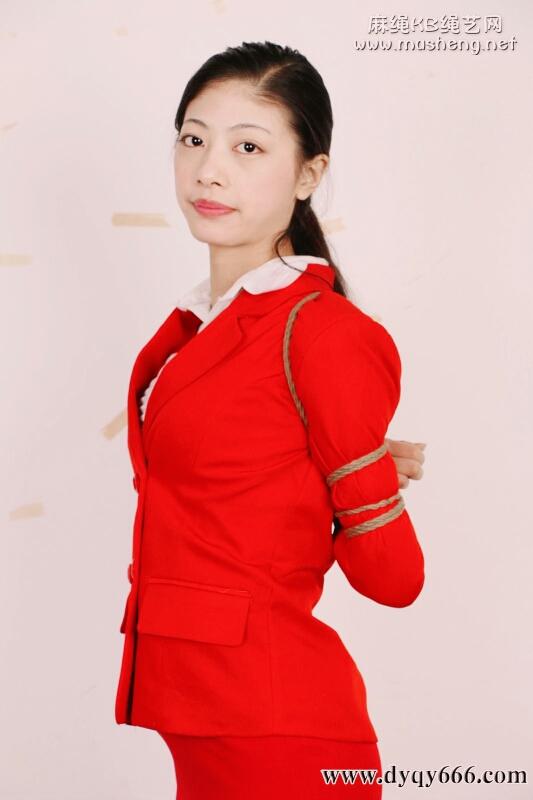 收藏图片 [高手缚（中式五花）,职业（正装领带）,中国女孩,小月]