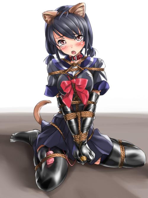 喜欢就看 - 没什么想说的，就将就的看吧 [Necomimi,Breast bondage,Japanese Anime,latex bodysuit,Pocket Vibrator]