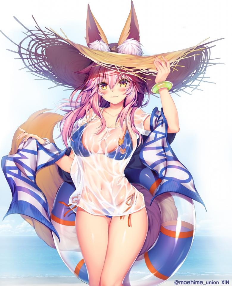 狐狸 - 玉澡前 [swimsuit,Necomimi,Underwear]