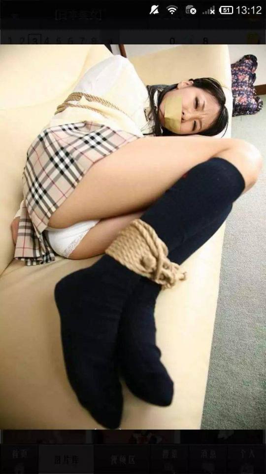 绝美捆绑杂图2 [堵嘴,日本美女,长筒袜,中国女孩]