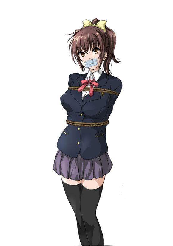 动漫制服捆绑 [日式反绑,丝袜,堵嘴,日本动漫,学生（英式领结）,长筒袜]