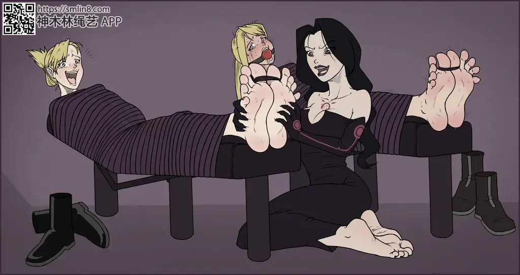  [Gag,Japanese Anime,Tickling,Western Anime,Bare Foot,Feet fetish]