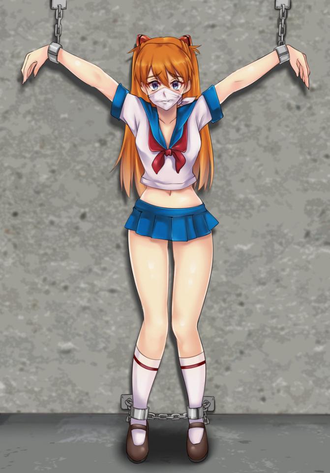 杂图 [Gag,Handcuff,Japanese Anime,Anklet,lilis,Asuka Langley]