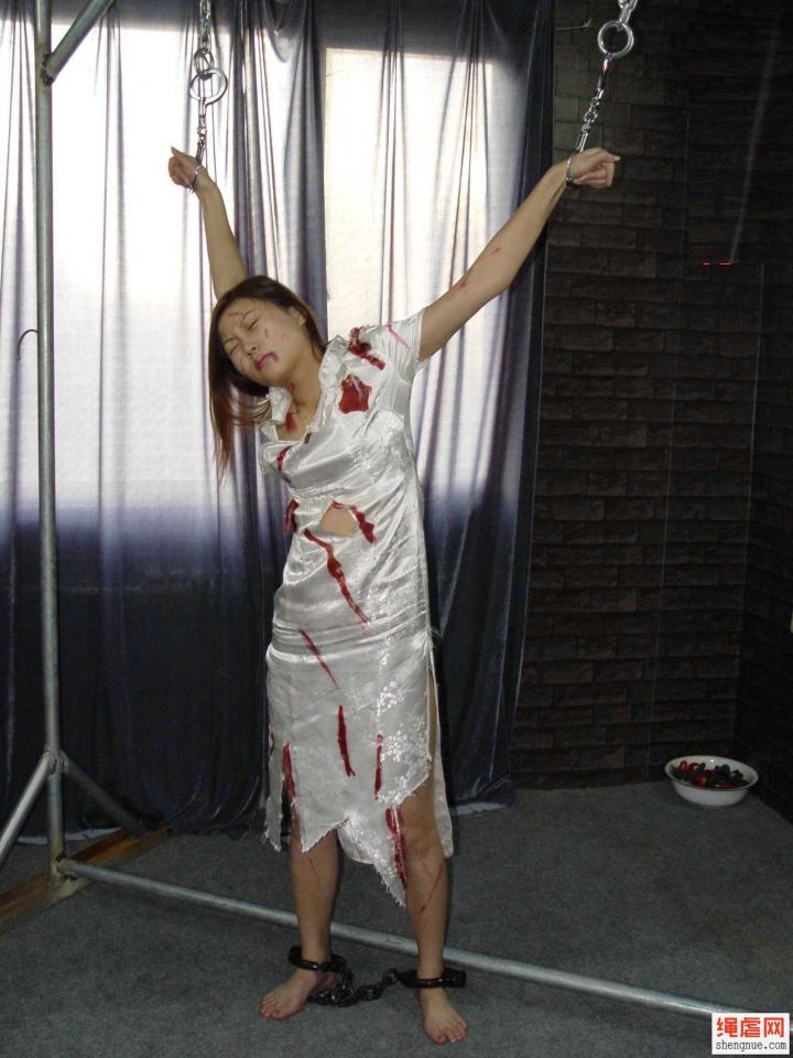  [Chi-pao,Handcuff,Anklet,Chinese Female,Chained up]