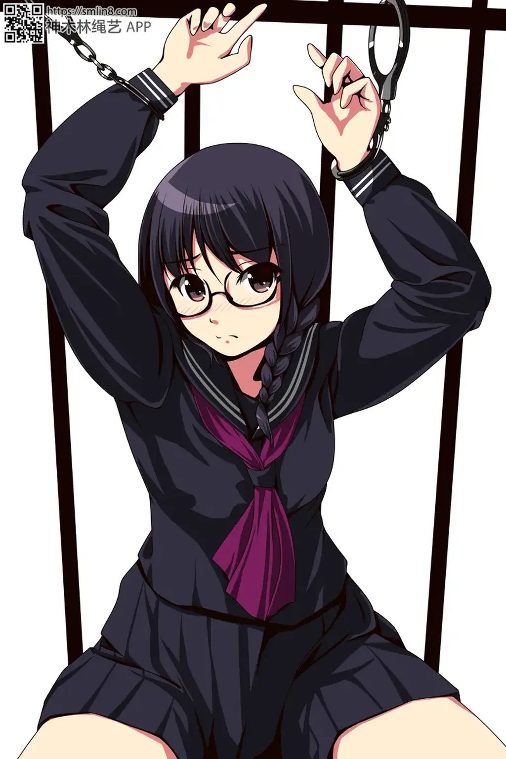  [Sailor suit,Handcuff,Japanese Anime]
