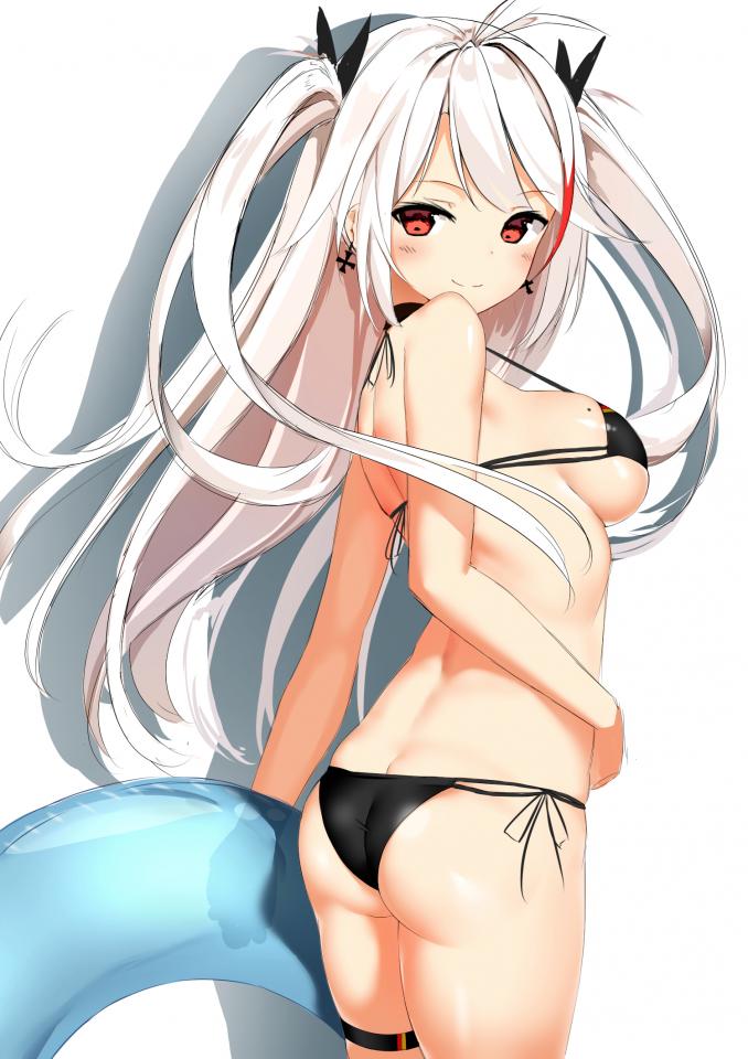 【818】【舰娘】 Vol.9 - QTMD 来一期舰娘主题的图 [泳衣,日本动漫,欧根亲王]