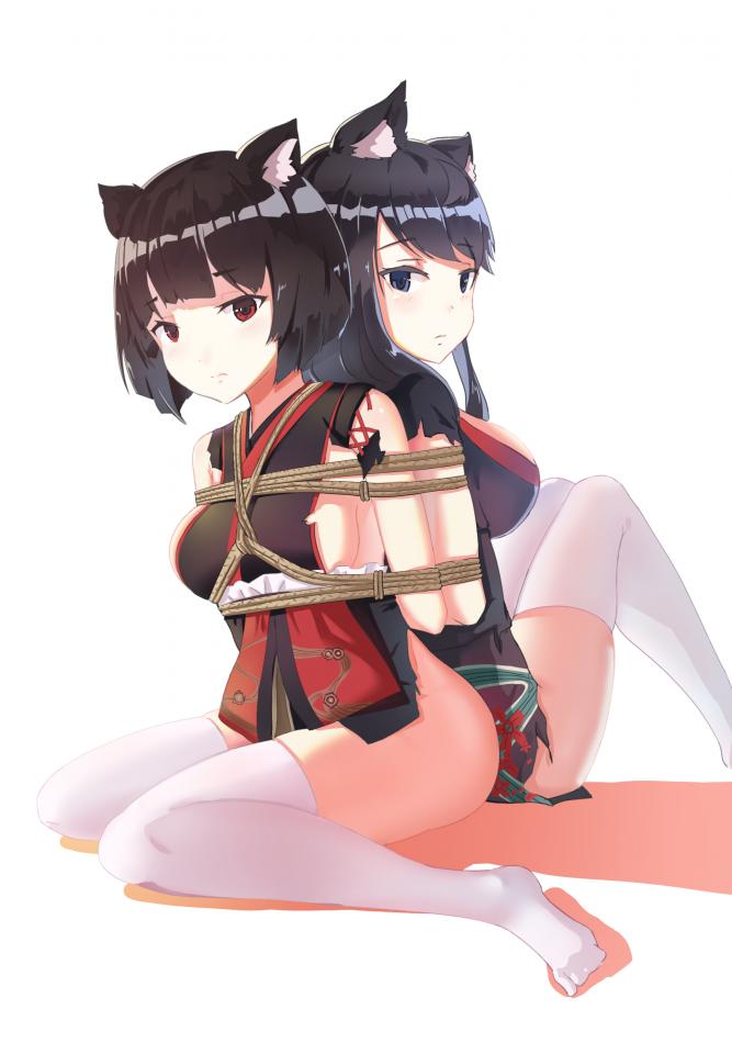 【818】【舰娘】 Vol.9 - QTMD 来一期舰娘主题的图 [Necomimi,Japanese Anime,White Pantyhose,Multi-Bondage]