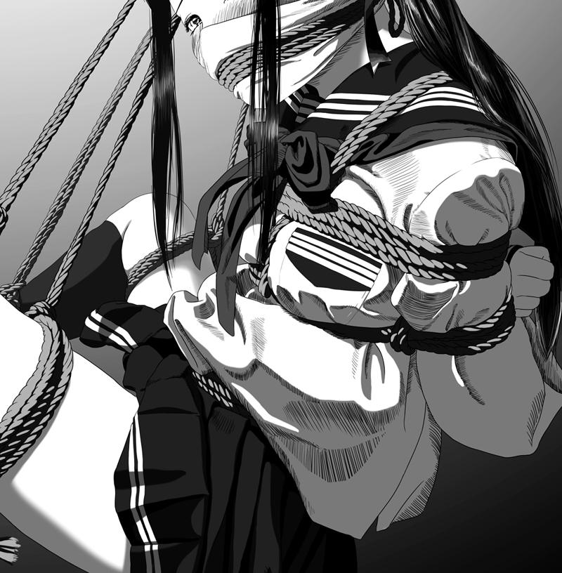  [Boxtie,Sailor suit,Suspension ,Gag,Breast bondage,Japanese Anime]
